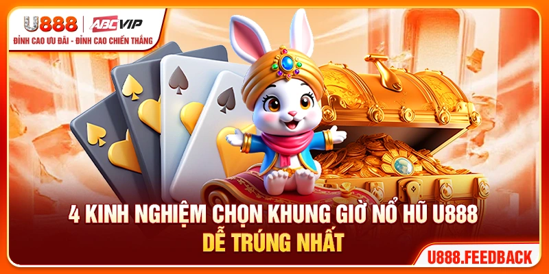 4 Kinh Nghiệm Chọn Khung Giờ Nổ Hũ U888 Dễ Trúng Nhất